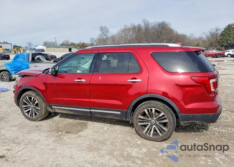 2016 Ford Explorer Platinum z USA, uszkodzony, nr VIN 1FM5K8HTXGGC01589
